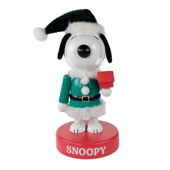 Snoopy Nutcracker NEW Christmas Holiday Decor Wooden Peanuts 2023 - Picture 1 of 8